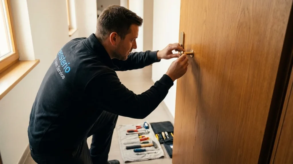 Türspion einbauen: Schritt für Schritt