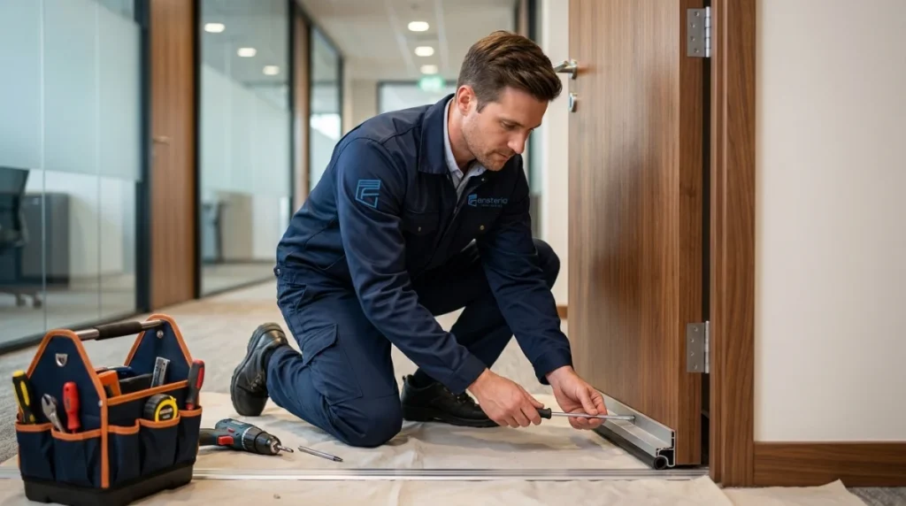 Automatikschwellen bei Schallschutztüren nachrüsten