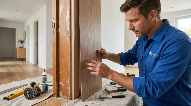 Zarge verkleiden ohne aufwändigen Ausbau