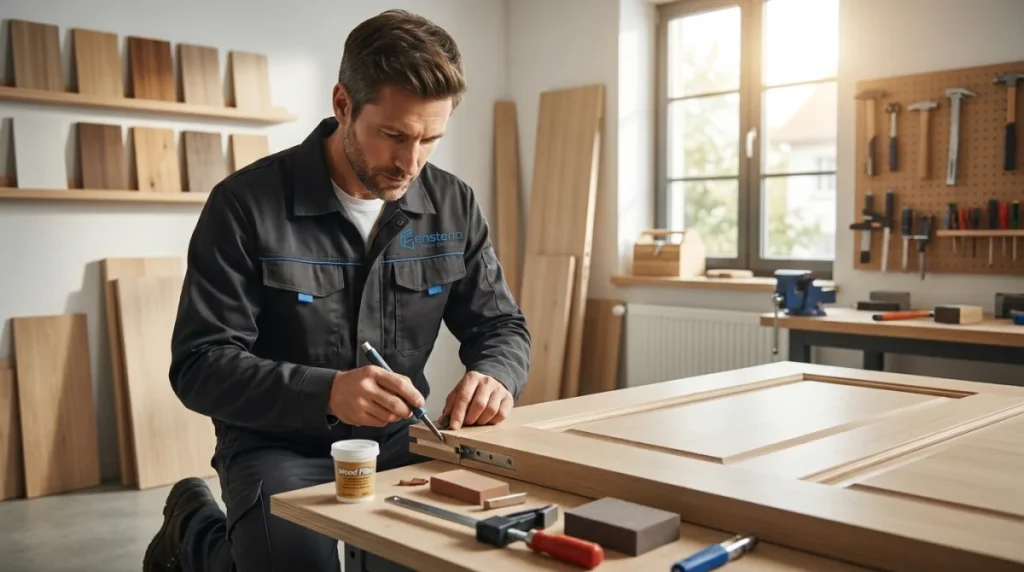 Renovierung von Innentüren aus CPL-Material