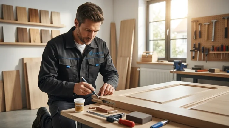 Renovierung von Innentüren aus CPL-Material